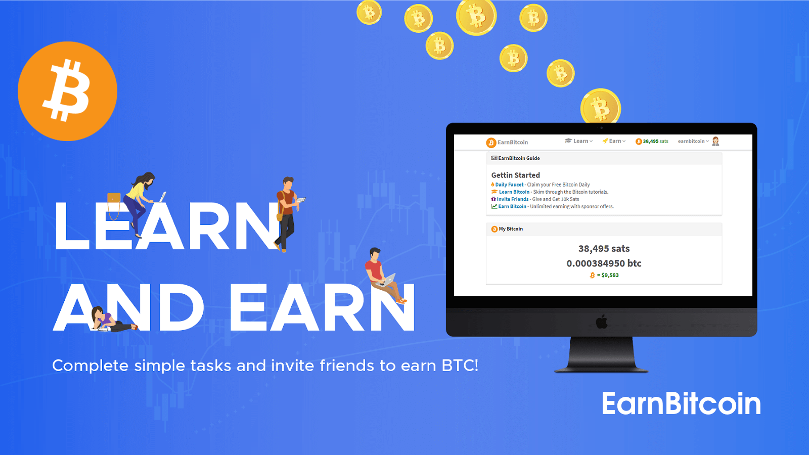 EarnBitcoin.net -  Earn Free Bitcoin